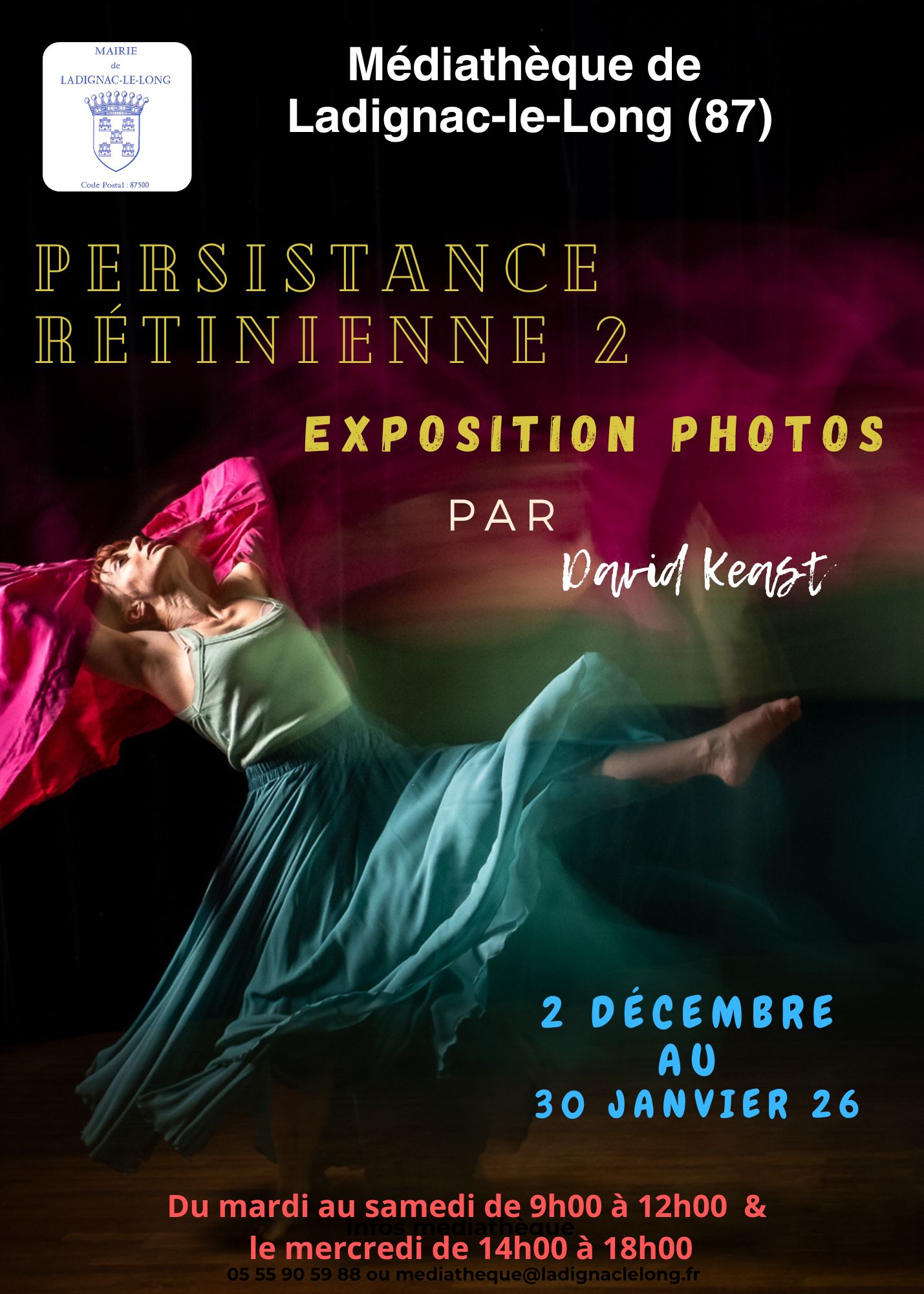 affiche expo david dec